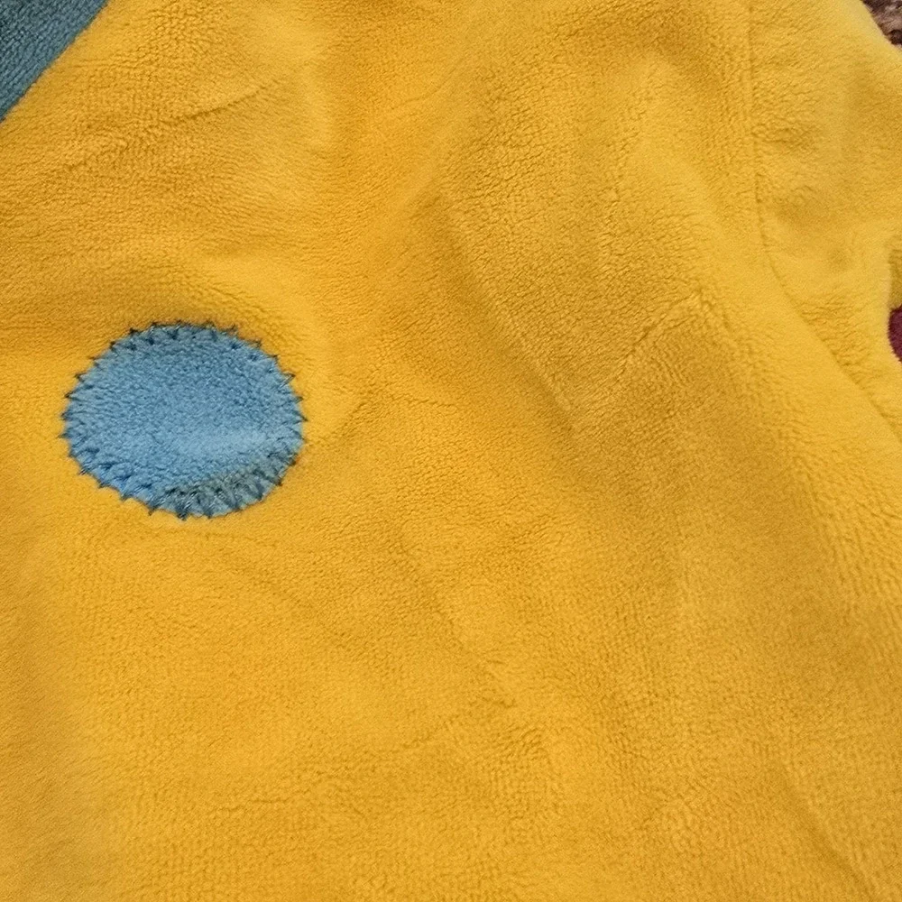 Xxs Vtg Disney Store Y2K Jojo The Clown halloween  Costume Yellow‎ No Hat
